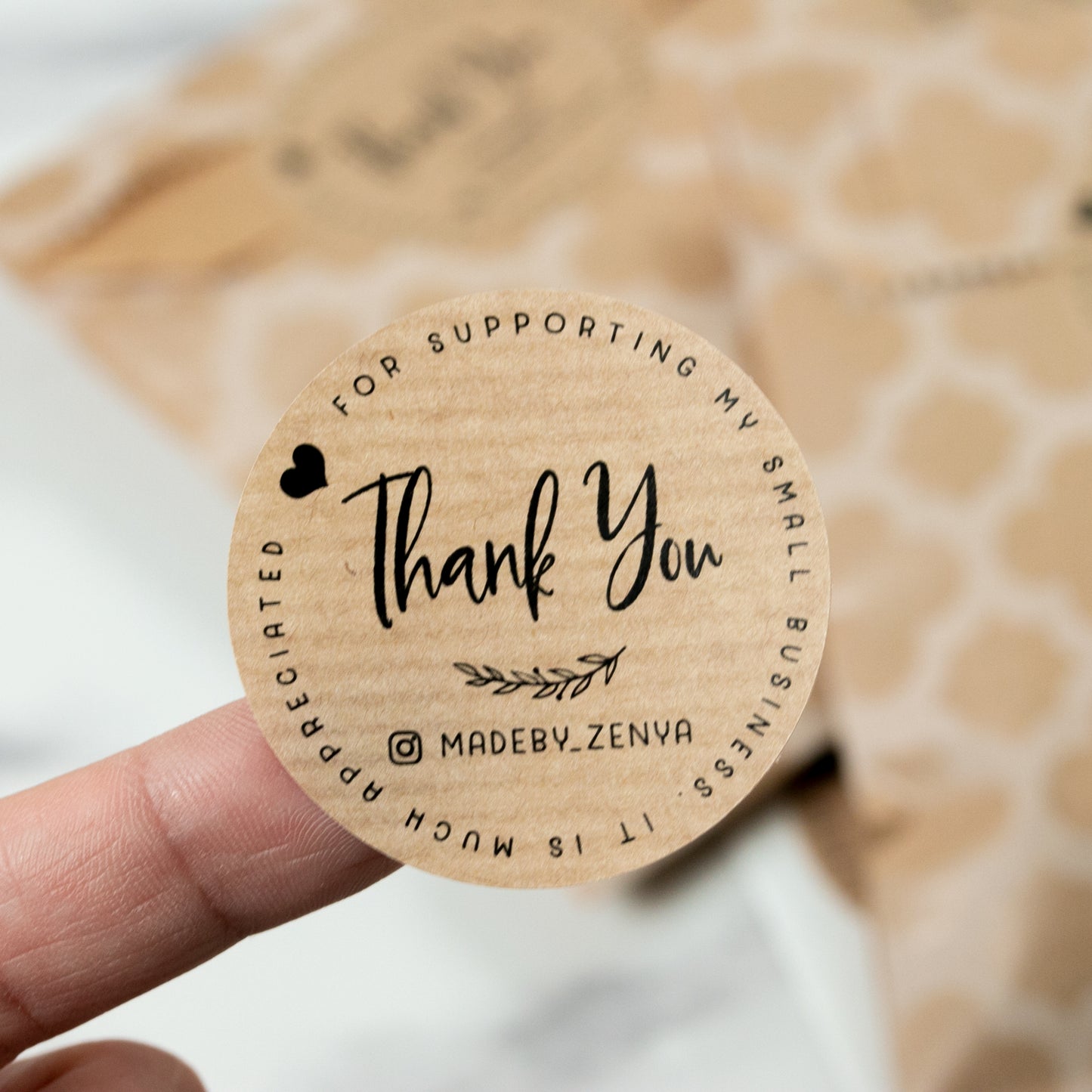 Thank you for supporting my small business stickers- XOXOKristen 