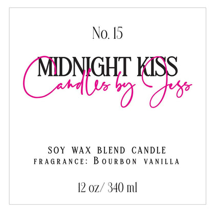 Square custom cosmetic product labeling sticker - XOXOKristen