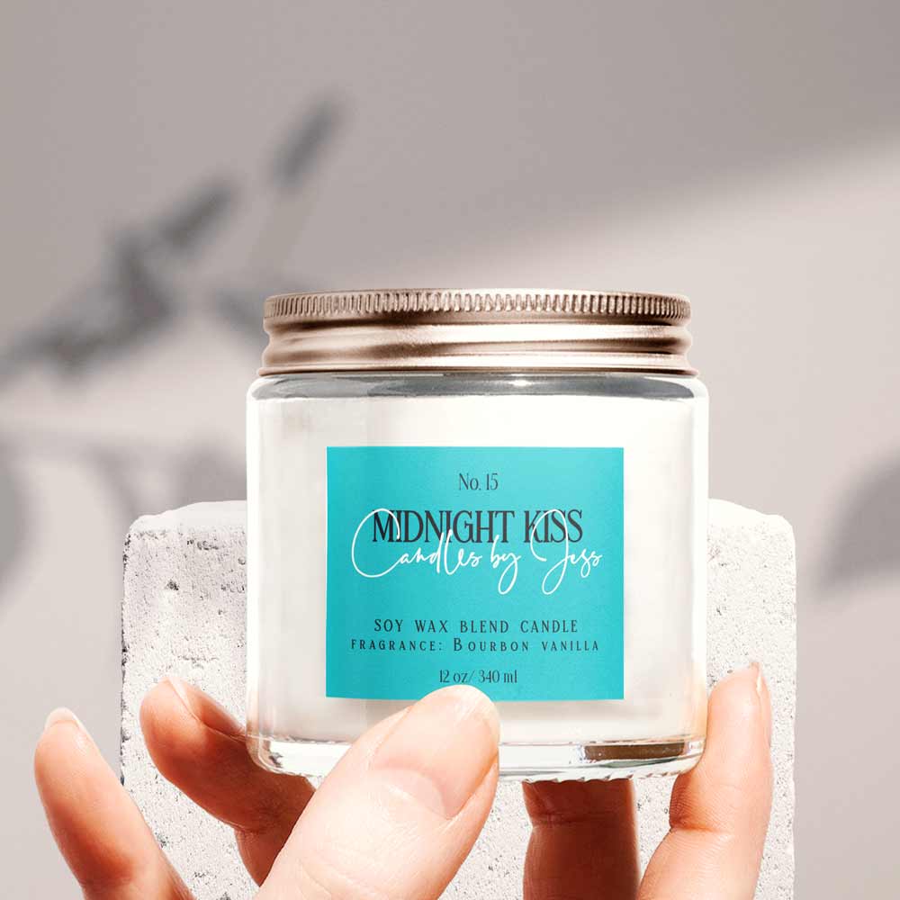 Rectangular cosmetic product labeling sticker -  XOXOKristen