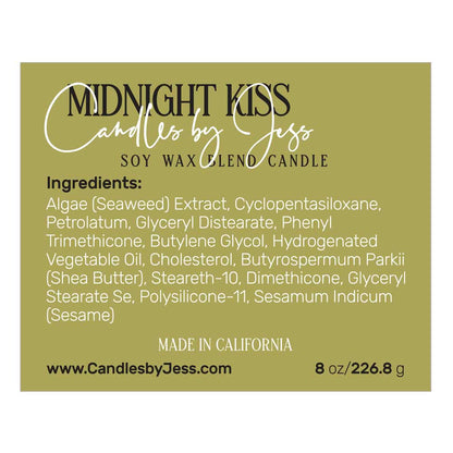 Personalized rectangular shaped custom sticker for product labeling - XOXOKristen