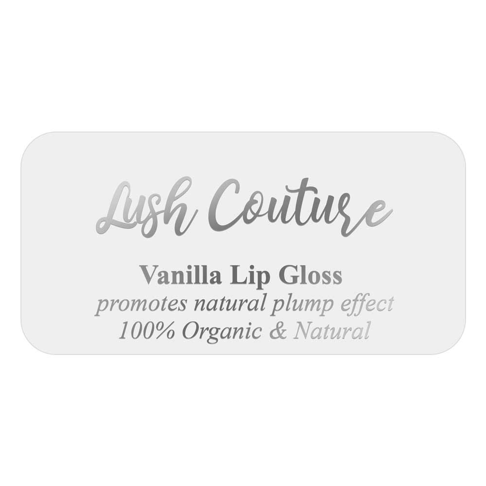 Gold Foiled custom lip gloss label -  XOXOKristen
