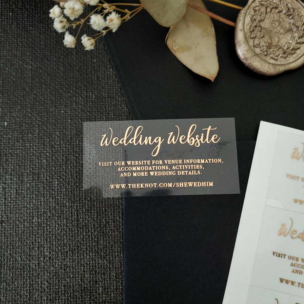 Custom wedding website stickers- XOXOKristen 