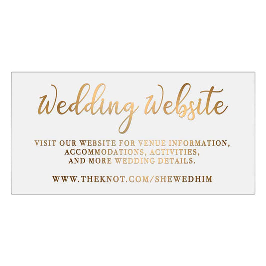 Custom wedding website stickers- XOXOKristen 