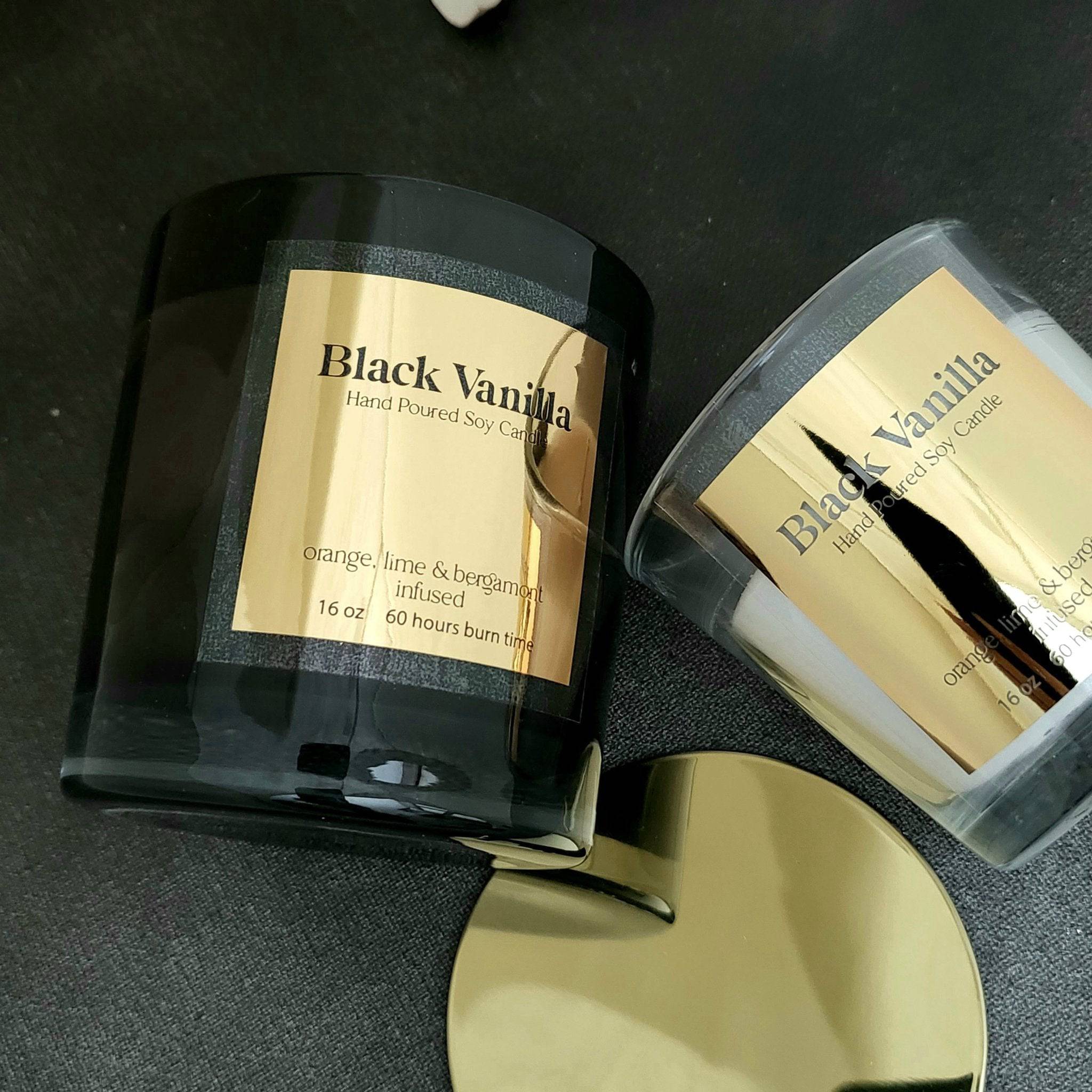 Luxurious Gold Foiled Candle Labeling Stickers - XOXOKristen