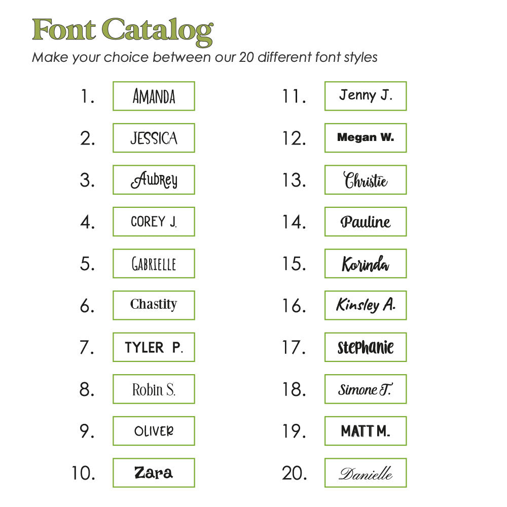 forest themed kids name labels for school supllies -  XOXOKristen 