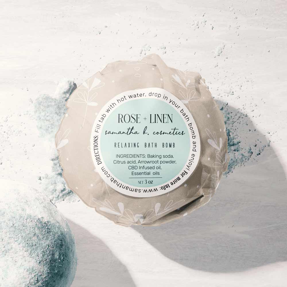 Custom product labeling sticker, waterproof, vinyl round label in elegant designs – XOXOKristen