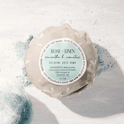 Custom product labeling sticker, waterproof, vinyl round label in elegant designs – XOXOKristen