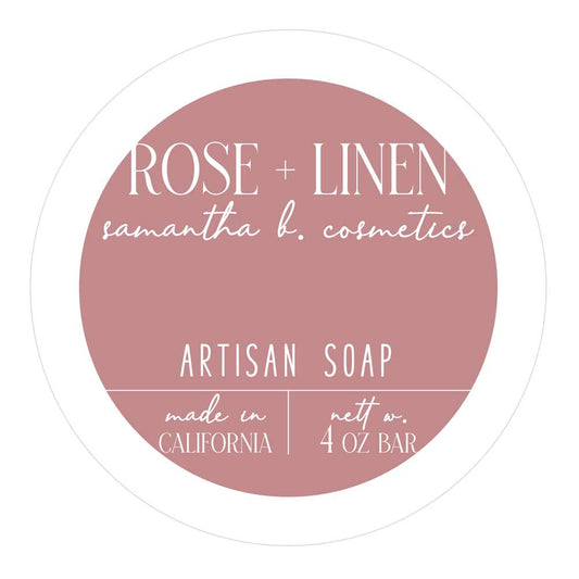 Custom product labeling sticker, waterproof, vinyl round label in elegant designs - XOXOKristen
