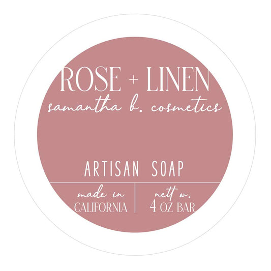 Custom product labeling sticker, waterproof, vinyl round label in elegant designs - XOXOKristen