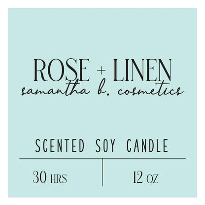 Custom product labeling sticker, waterproof, vinyl square label in elegant designs - XOXOKristen