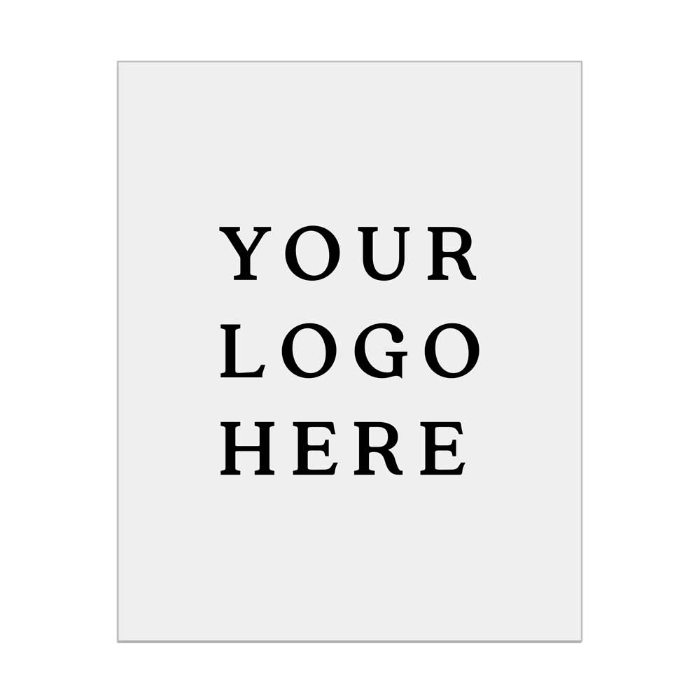 Custom product labeling sticker, waterproof, vinyl rectangle logo label – XOXOKristen