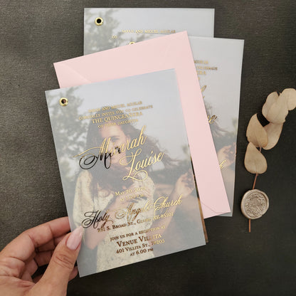 Luxury Sweet 15th Birthday Quinceanera Invitation - XOXOKristen