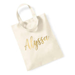 Alyssa Custom Tote Bag with Name - XOXOKristen