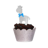 Baby Giraffe Baby Shower Cupcake Topper - XOXOKristen