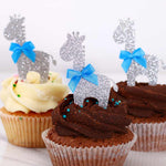 Baby Giraffe Baby Shower Cupcake Topper - XOXOKristen