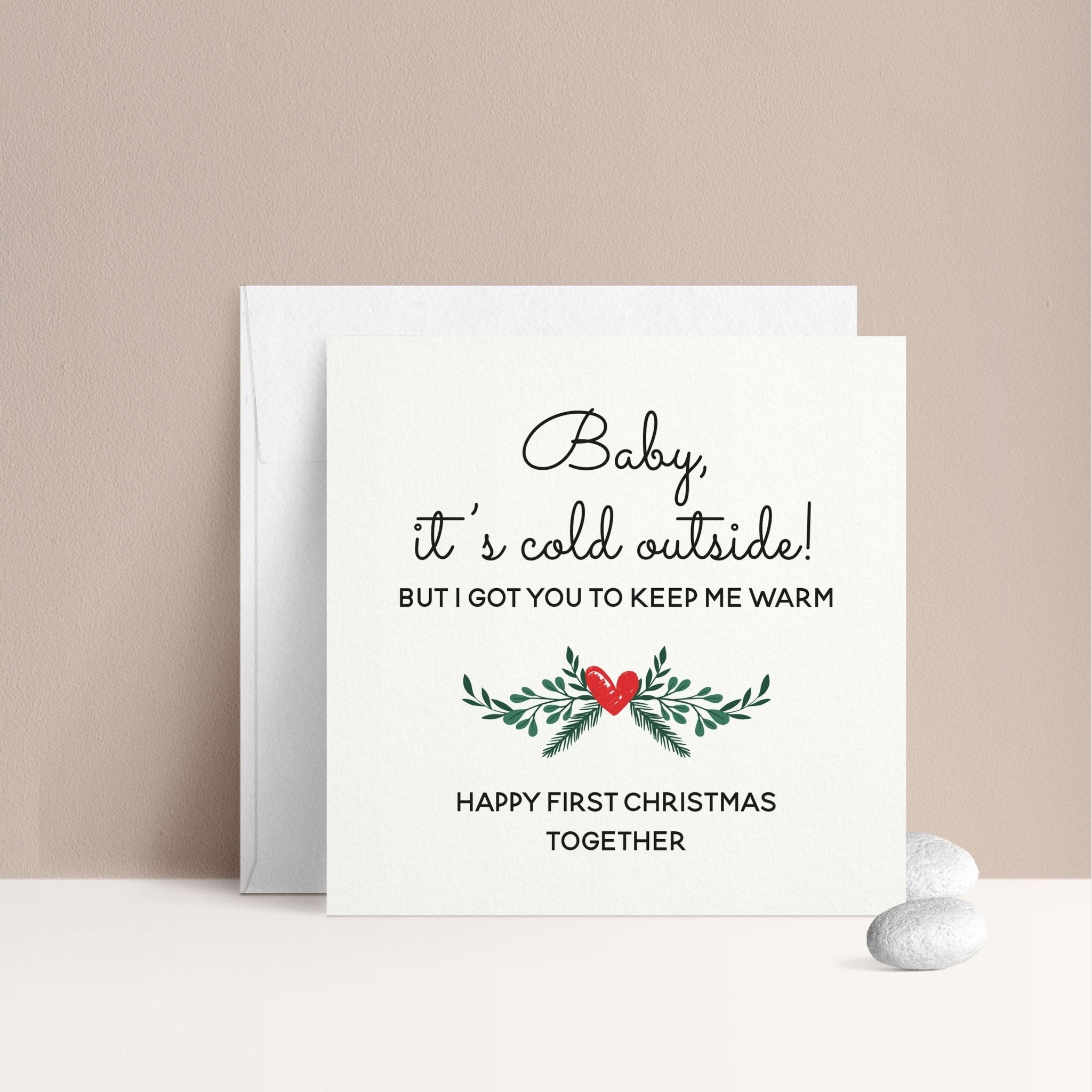 Baby it’s Cold Outside Christmas Card - XOXOKristen
