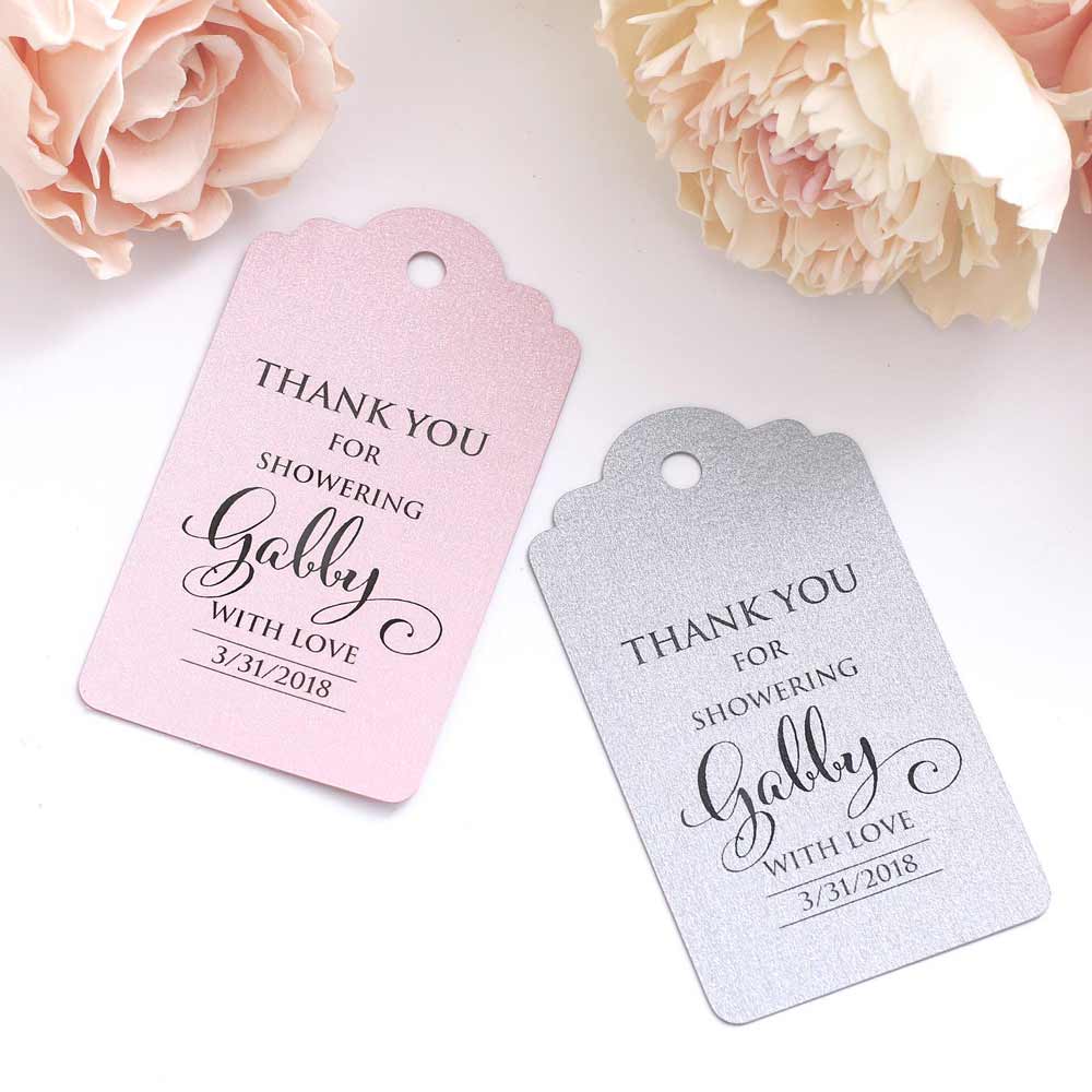 Baby Shower Classic Favor Tags - XOXOKristen