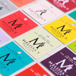 Baptism Thank You Monogram Tag - XOXOKristen