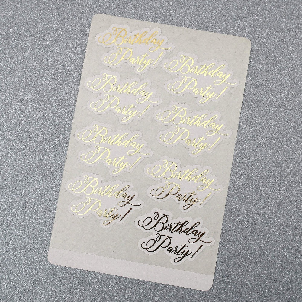 Birthday Party! Planner Stickers - XOXOKristen