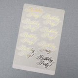 Birthday Party! Planner Stickers - XOXOKristen