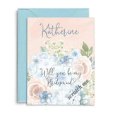 Blush Baby Breath Scratch - off Proposal Card - XOXOKristen