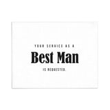 Bolded Best Man - Best Man Proposal Card - XOXOKristen