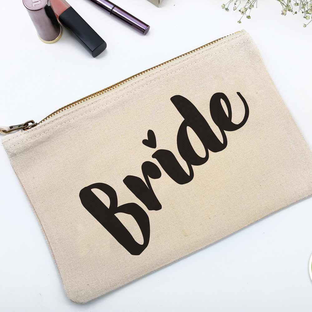 Bright & Bold Makeup Bag with Wedding Role - XOXOKristen