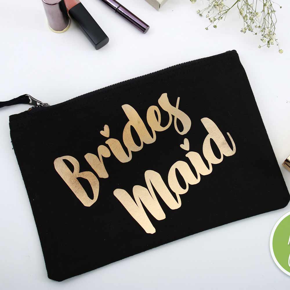 Bright & Bold Makeup Bag with Wedding Role - XOXOKristen