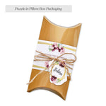 Burgundy and PInk Geometric Frame Puzzle - XOXOKristen