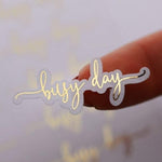 Busy Day Planner Sticker - XOXOKristen