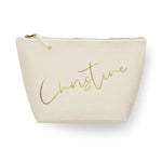 Christine Makeup Gift Pouch with Name - XOXOKristen