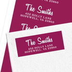 Colorful and Elegant Return Address Labels - XOXOKristen