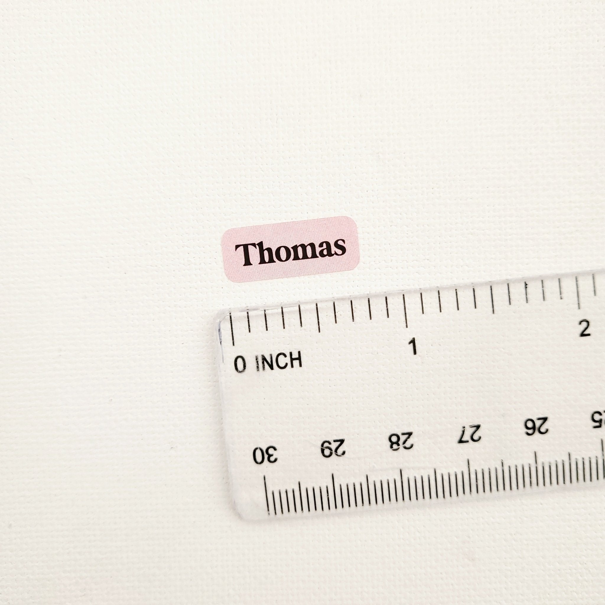 Colorful Mini Kids Name Labels for School Supplies - XOXOKristen