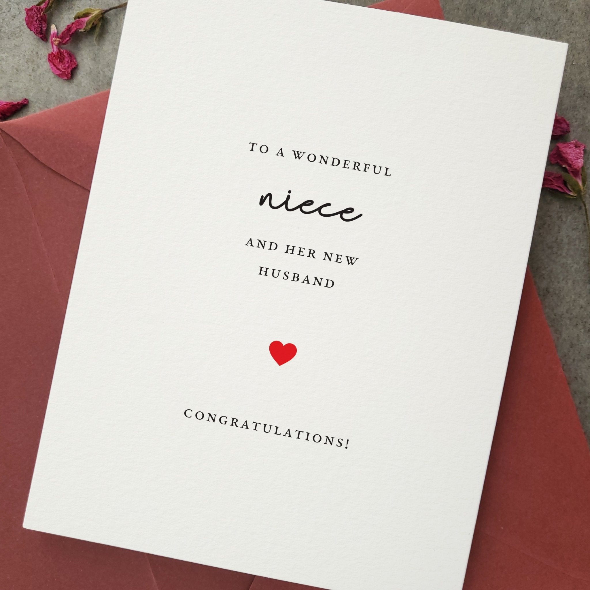 Congrats on your Wedding Day Card - XOXOKristen