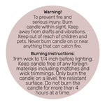 Custom Directions & Warnings Sticker for Product Labeling - XOXOKristen