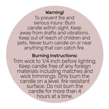 Custom Directions & Warnings Sticker for Product Labeling - XOXOKristen