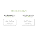 Custom Gold Foiled Lip Gloss Labels - XOXOKristen