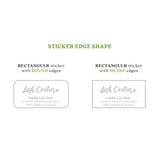 Custom Gold Foiled Lip Gloss Labels - XOXOKristen