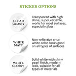 Custom Ingredient List Labeling Sticker - XOXOKristen