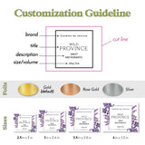 Custom Lavender Candle Label - XOXOKristen