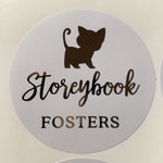 Clear custom logo labeling stickers -  XOXOKristen