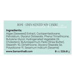 Custom Rectangular 2x1 Inches Simple Ingredients Sticker for Product Labeling - XOXOKristen