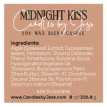 Custom Square Product Labeling Ingredients Sticker - XOXOKristen