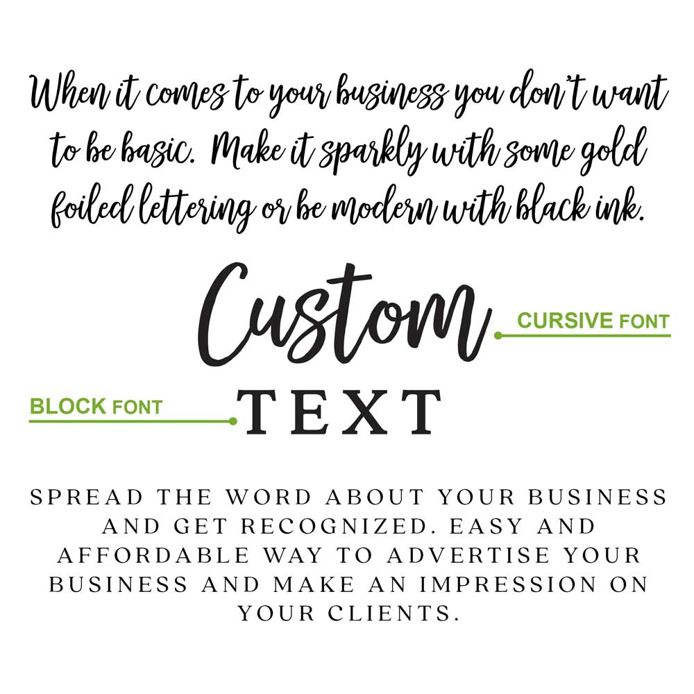 Custom text rectangular sticker with round edges and vertical orientation - XOXOKristen