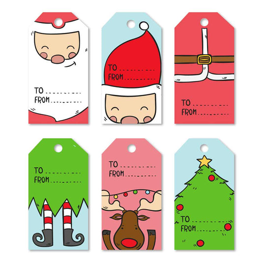 Cute Christmas Gift Tags - XOXOKristen