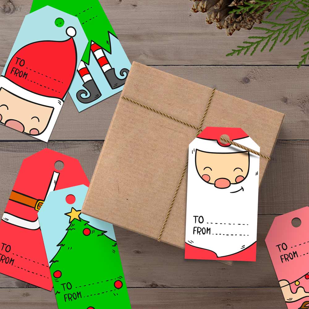 Cute Christmas Gift Tags - XOXOKristen
