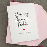 Cute Mothers Day Card - XOXOKristen