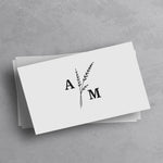 Delicate Wedding Website Card with QR Code - XOXOKristen