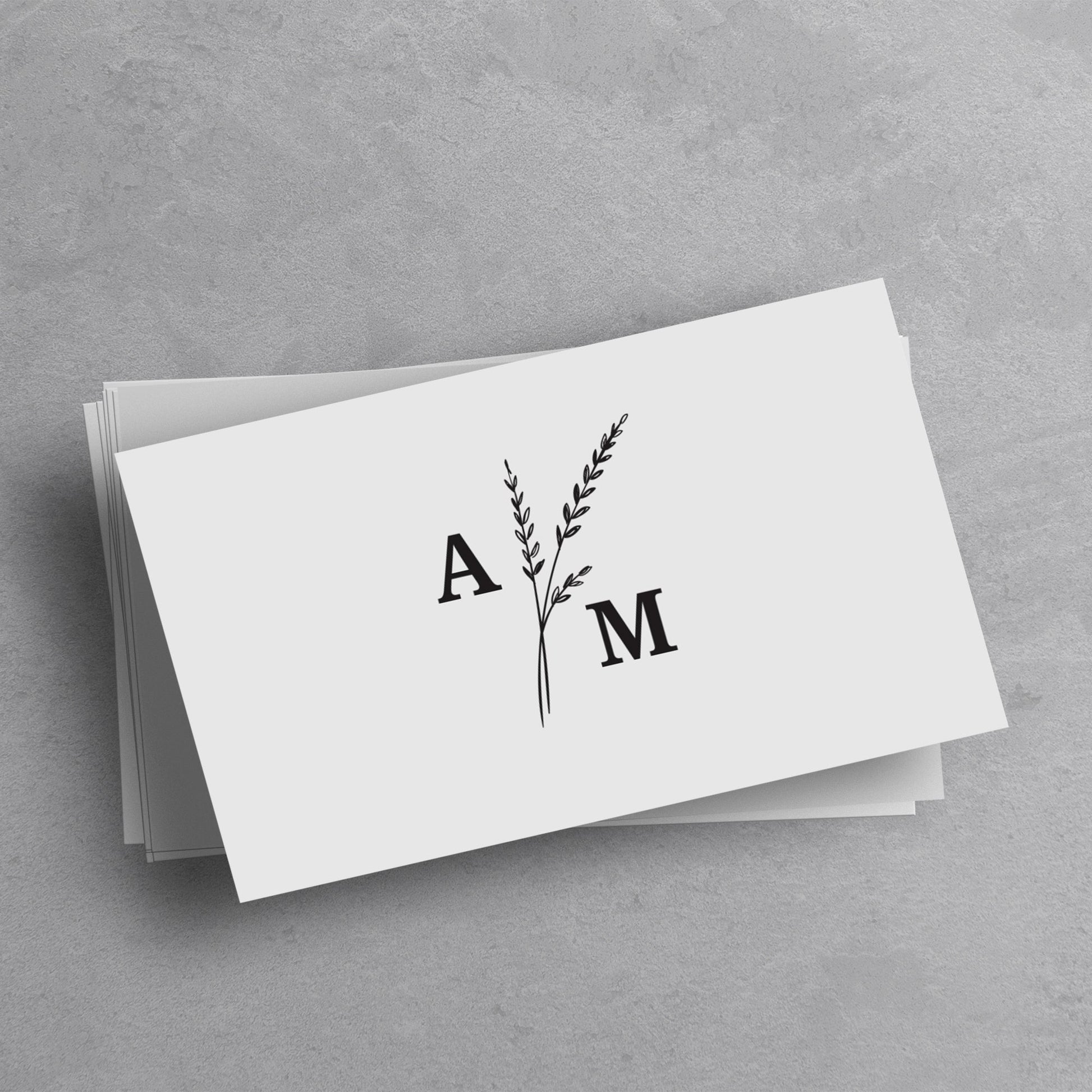 Delicate Wedding Website Card with QR Code - XOXOKristen