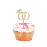 Diamond Ring Engagement Party Cupcake Topper - XOXOKristen